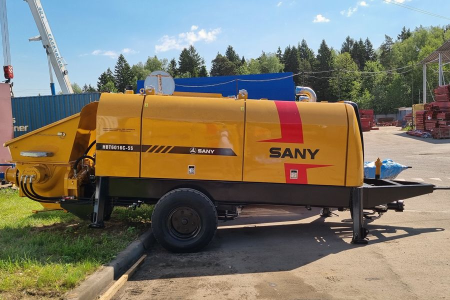 Бетононасос стационарный SANY HBT6016C-5S