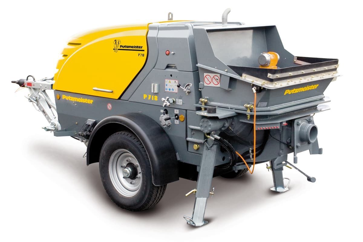 Поршневой насос Putzmeister P 718 SE