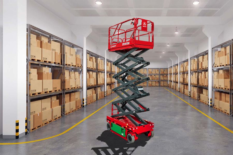 Ножничный самоходный подъёмник Sany серии АС SPS1012AC (SPS3246AC)