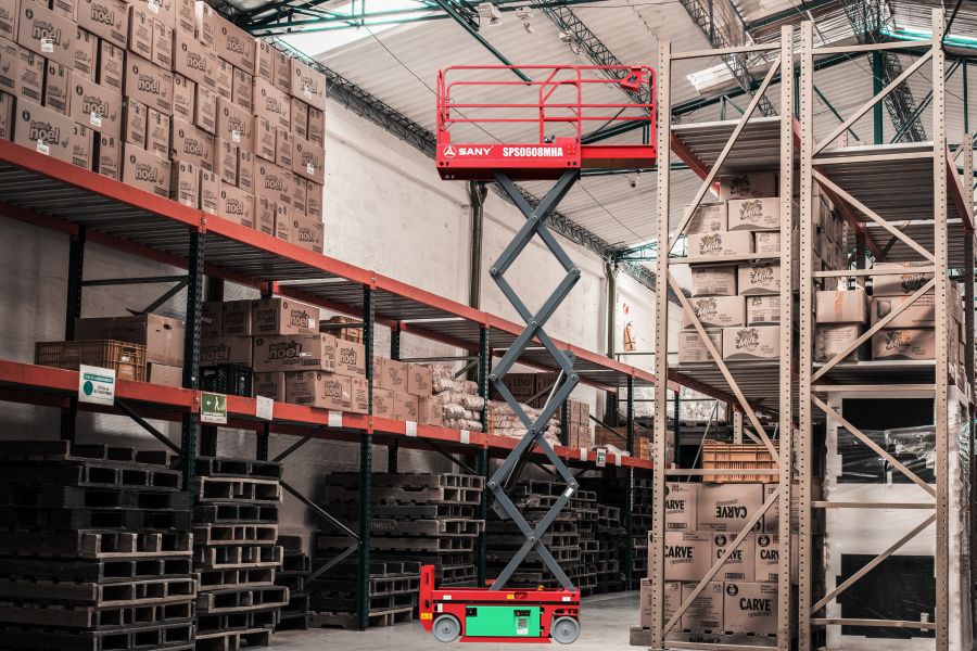 Ножничный самоходный подъёмник Sany серии HA SPS0608MHA (SPS1932MHA)